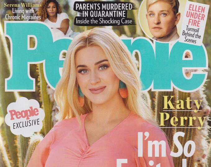 People August 17, 2020 Katy Perry I'm So Excited For Our Baby Girl!   (Magazine, Celebrities)