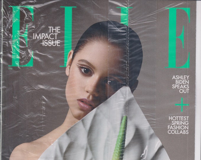 Elle April 2023 Jenna Ortega, Ashley Biden, Spring Fashion  (Magazine: Fashion)