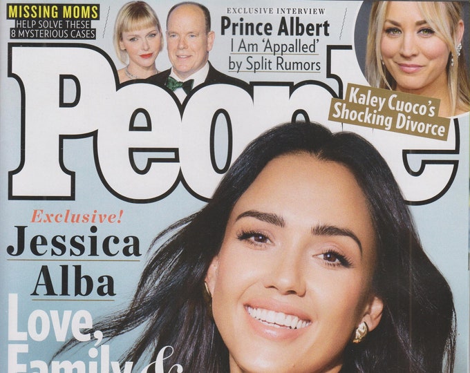 People September 20, 2021 Jessica Alba Love, Family and A Billion Dollar Empire  (Magazine: Celebrity, General Interest)