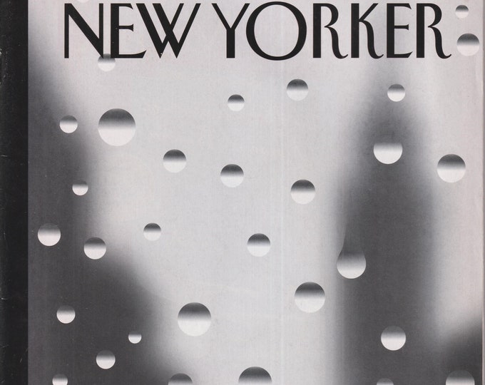 The New Yorker October 6 , 2014  Rainy Day Cover,  Rand Paul, Chiris Ofili, Rikers, Lyudmila Ulitskaya   (Magazine: General Interest)