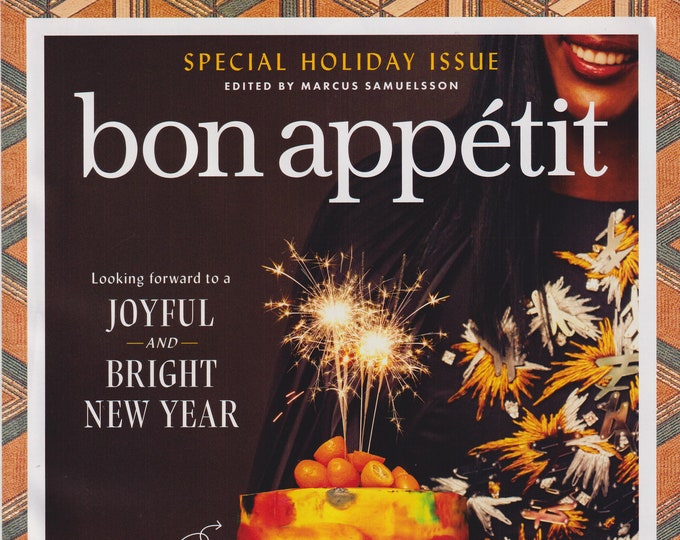 Bon Appetit December 2020 January 2021 Looking Forward To a Joyful and Bright New Year  (Magazine:  Cooking, Recipes)