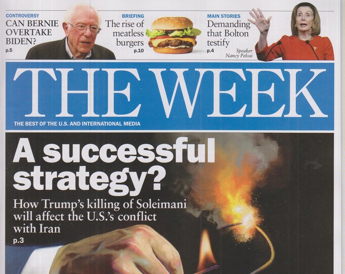 The Week January 17, 2020 A Successful Strategy? (Magazine: Current Events, News)