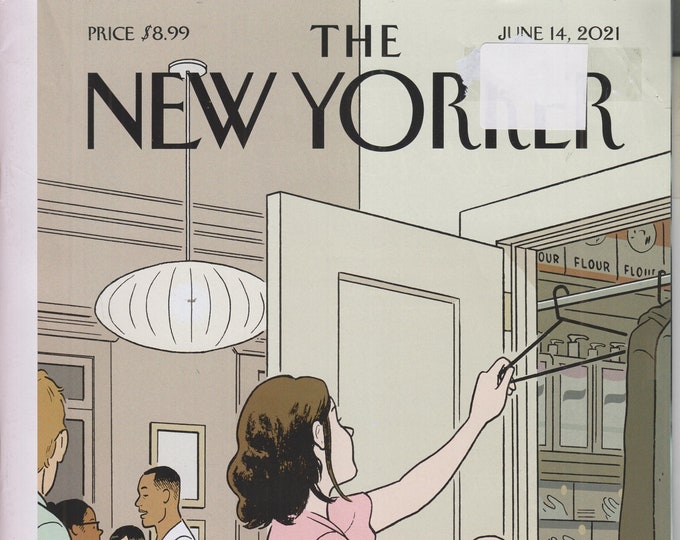 The New Yorker June 14, 2021 Easing Back Cover, Mickey Guyton, Nero, Brazil, Strangers (Magazine: General Interest)