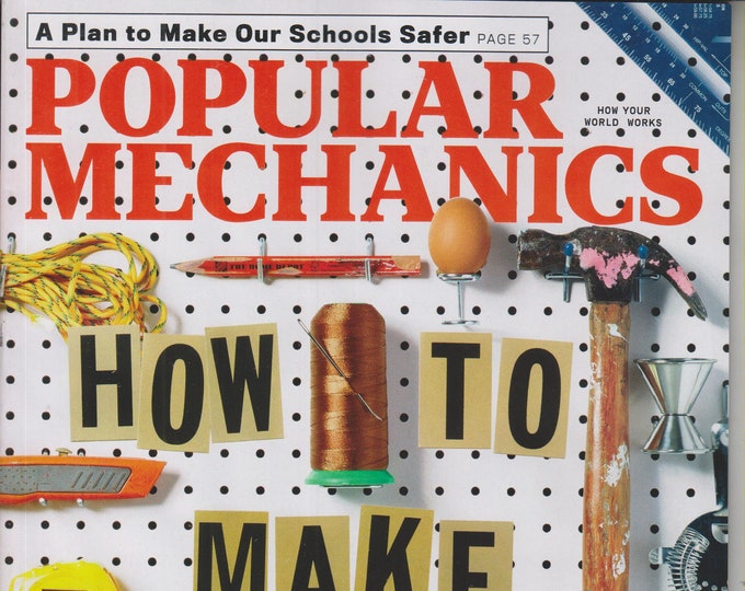 Popular Mechanics September 2018 How To Make Anything - 21 DIY Projects You Can Do (Magazine: Science, Techology)