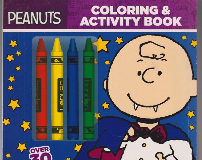 Peanuts Trick or Treat Coloring Book with Crayons & Stickers and Peanuts Happy Halloween Coloring Book (Coloring Books:  Peanuts, Halloween)