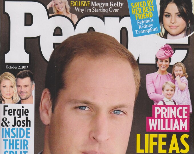 People October 2, 2017 Prince William Life as a Dad & Future King!