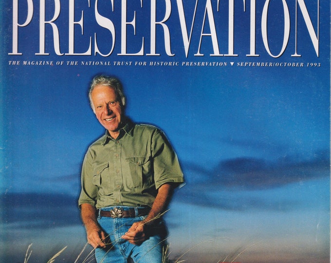 Historic Preservation September October 1993 David Bamberger, Naumburg Band Shell, John Tyler's Home (Magazine: Renovation, Restoration)
