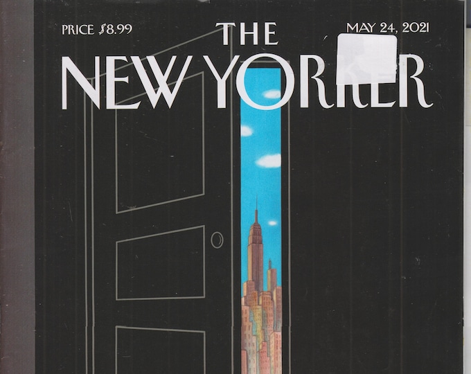The New Yorker May 24, 2021 Venturing Out Cover, Heartful Home, Wendy Williams, Burnout  (Magazine: General Interest)