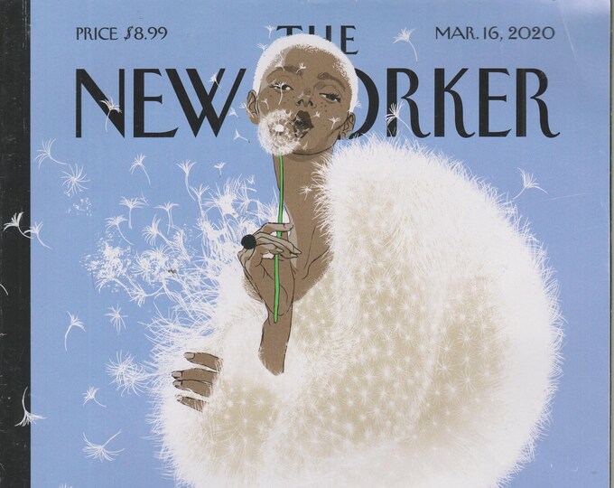 The New Yorker March 16, 2020 Blown Away Cover, Style & Design Issue (Magazine: General Interest)