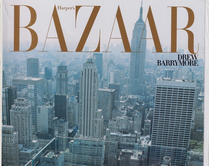 Harper's Bazaar February 2007 Drew Barrymore - The Height of Fashion  (Magazine: Fashion)