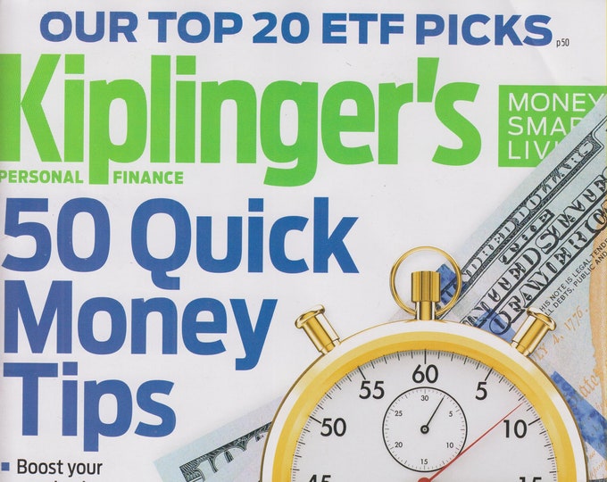 Kiplinger's September 2018 50 Quick Money Tips (Magazine: Personal Finance)