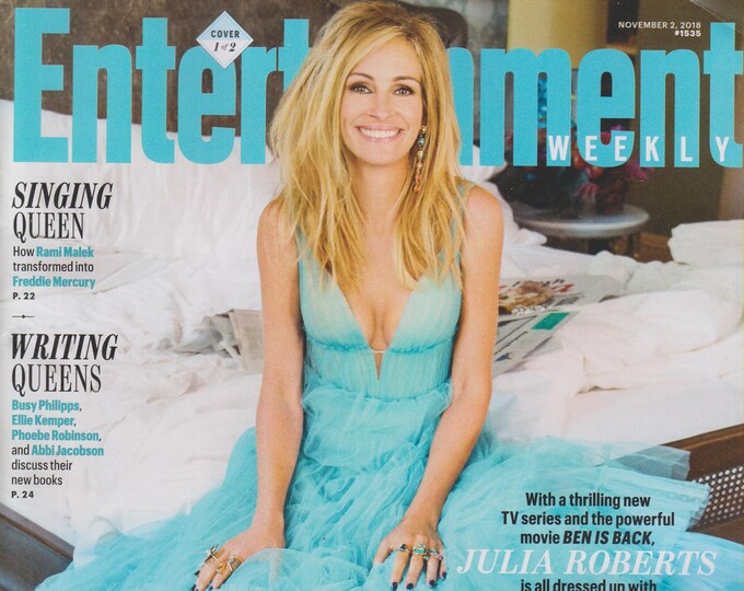 Entertainment Weekly November 2, 2018 Julia Roberts Homecoming Queen (Magazine: TV & Movies, Celebrity)