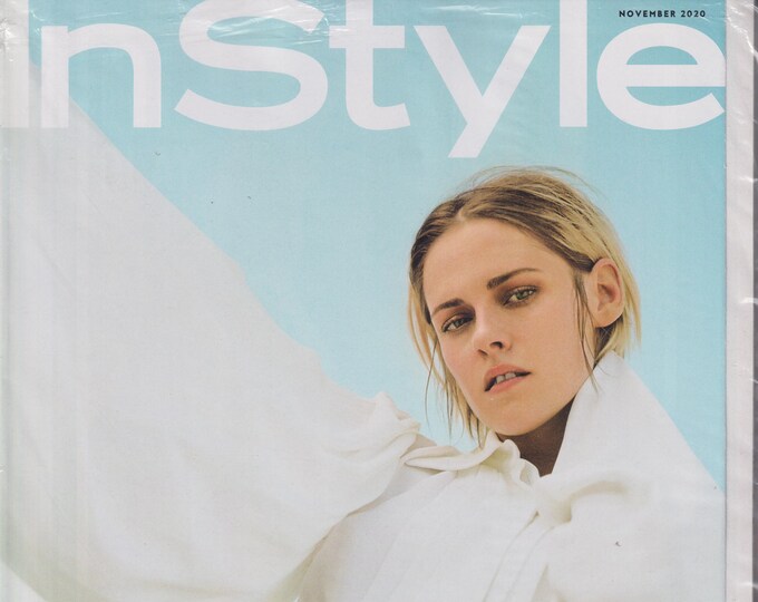 InStyle November 2020 Kristen Stewart (Magazine: Fashion, Lifestyle)