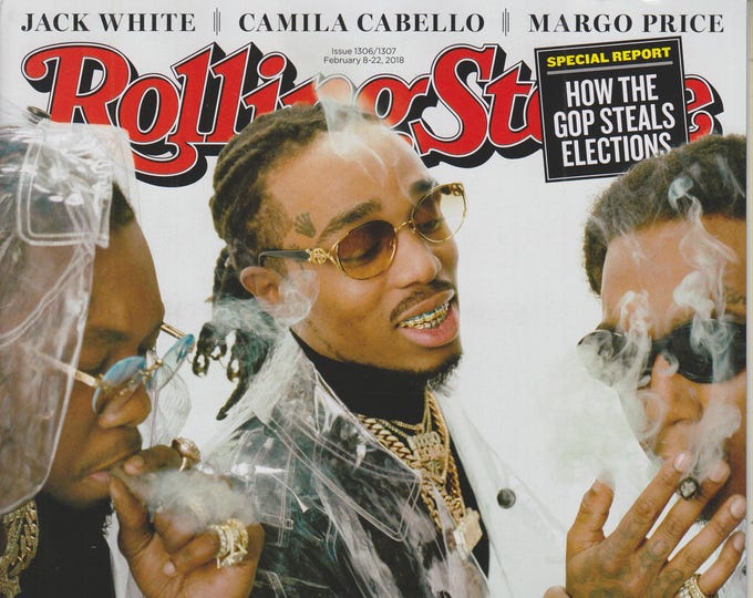 Rolling Stone February 8-22, 2018 Migos (Magazine: Music, Commentary)