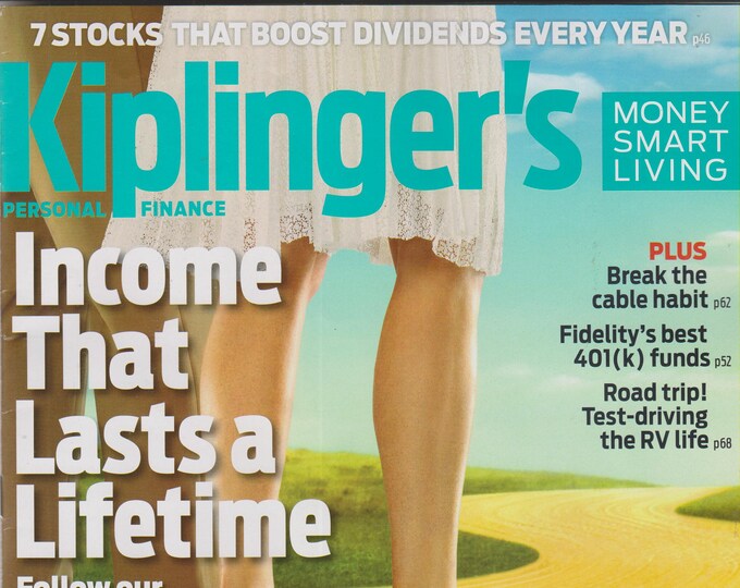 Kiplinger's October 2015 Income That Lasts A Lifetime  (Magazine, Personal Finance)