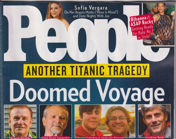 People July 10, 2023 Another Titanic Tragedy Doomed Voyage  (Magazine: Celebrty, Gossip)