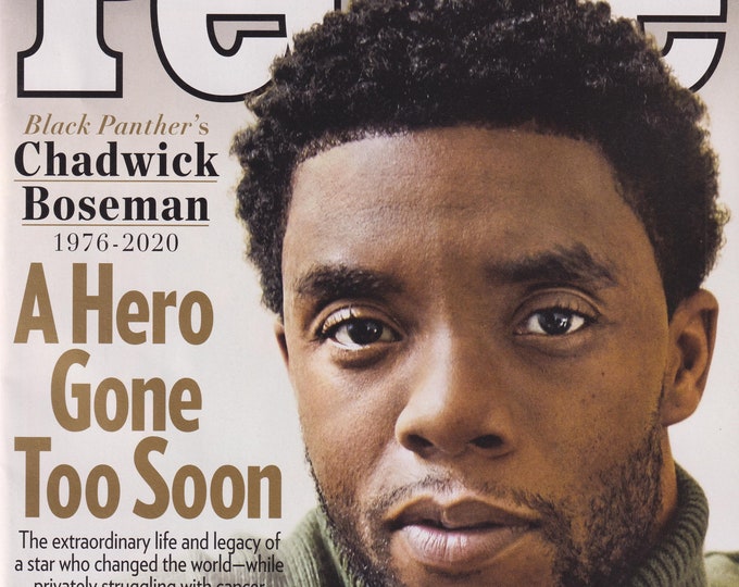 People September 14, 2020 Chadwick Boseman A Hero Gone Too Soon (Magazine, Celebrities)