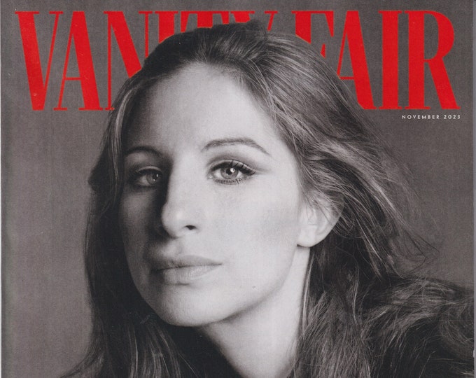 Vanity Fair November 2023 Barbra Streisand  (Magazine: General Interest)