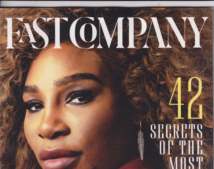 Fast Company  Winter 2020/2021 Serena Williams - 42 Secrets of the Most Productive People (Magazine, Business)