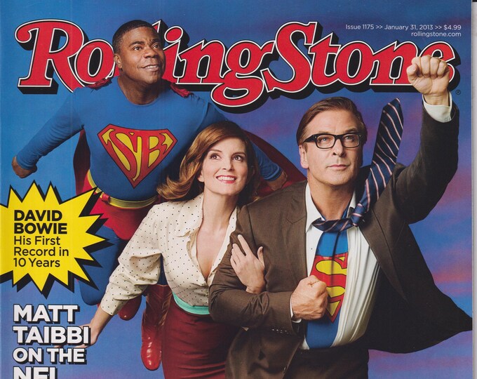Rolling Stone January 31, 2013 The Last Days of 30 Rock  (Magazine: Music, Commentary)