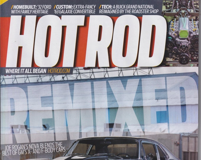 Hot Rod November 2023 Remixed Joe Rogan's Nova, Hot Rod Power Tour Coverage (Magazine: Cars, Automotive)