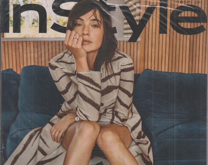 InStyle February 2022 Gal Gadot Badass Women  (Magazine: Fashion, Lifestyle)