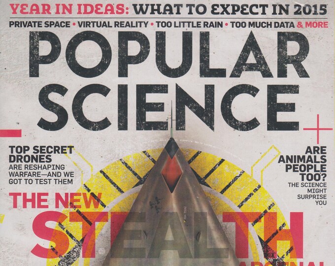 Popular Science January 2015 The New Stealth Arsenal (Magazine: Science & Technology)