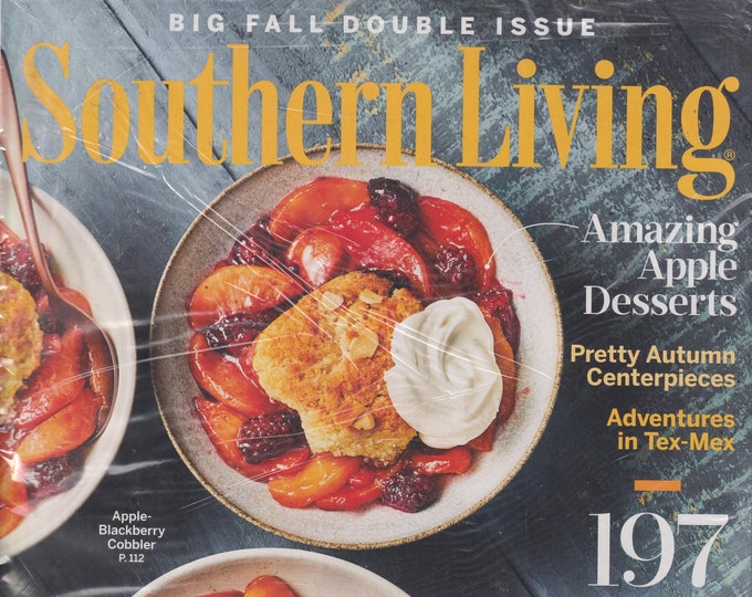 Southern Living September 2022 Big Fall Double Issue - 197 Reasons We Love Fall (Magazine: Home & Garden, The South)