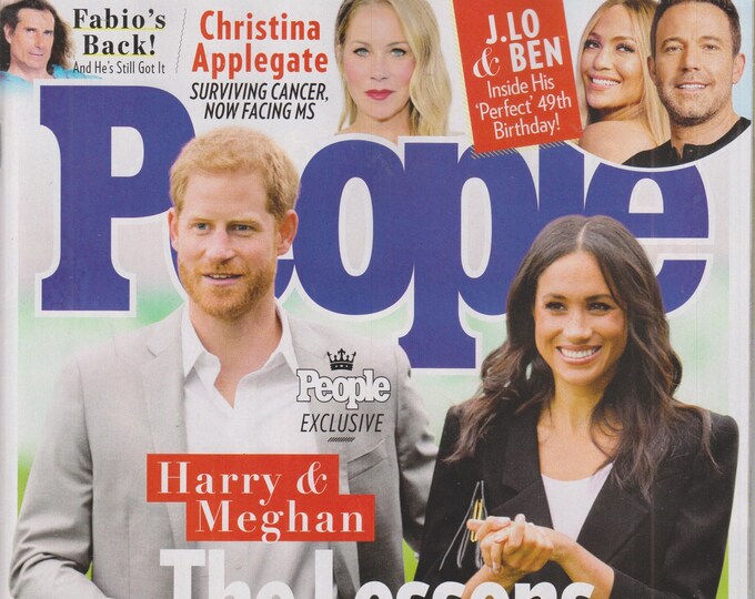 People August 30, 2021 Harry & Meghan - They Lessons They've Learned  (Magazine: Celebrity, General Interest)