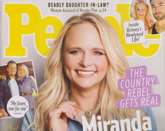 People July 11, 2022 Miranda Lambert, Britney Spears, Emma Thompson, Ryan Sutter, Andy Gibb (Magazine: Celebrity)