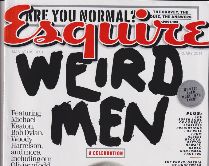 Esquire February 2014  Danny DeVito - Weird Men A Celebration  (Magazine: Men's, General Interest)