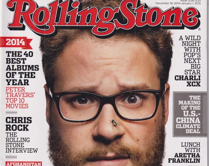 Rolling Stone December 18, 2014 January 1, 2015 Seth Rogen  (Magazine: Music, Commentary)