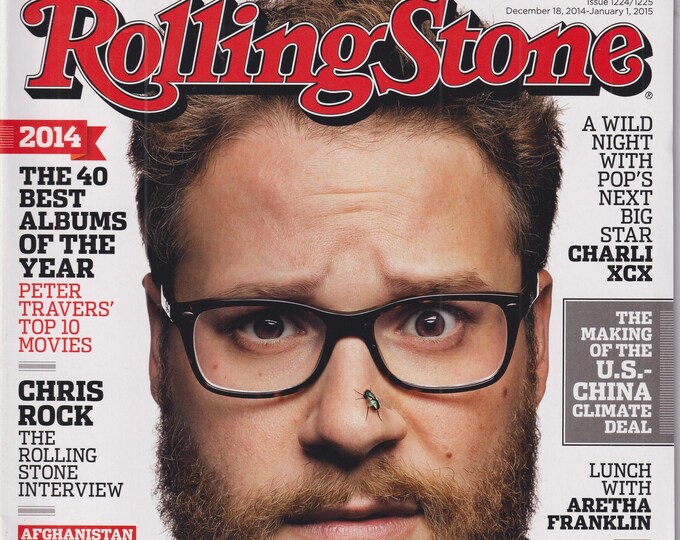 Rolling Stone December 18, 2014 January 1, 2015 Seth Rogen  (Magazine: Music, Commentary)