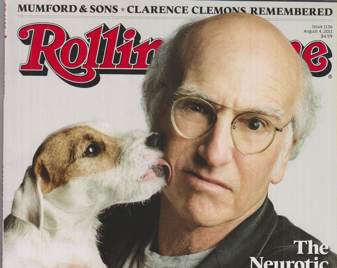 Rolling Stone August 4, 2011 The Neurotic Zen of Larry David  (Magazine: Music, Commentary)