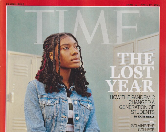 Time April 12-19, 2021 Twyla Joseph - The Lost Year  (Magazine: Current Events, News)