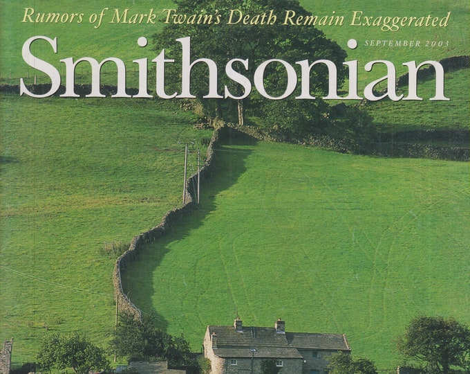 Smithsonian September 2003 A Walk Across England - Pedestrian Pleasures  (Magazine: History, General Interest)