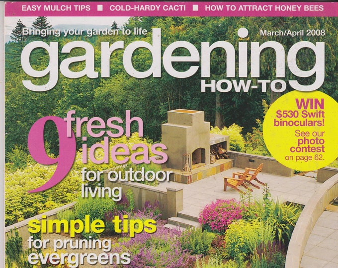 Gardening How-to March April 2008 9 Fresh Ideas for Outdoor Living (Magazine: Gardening)