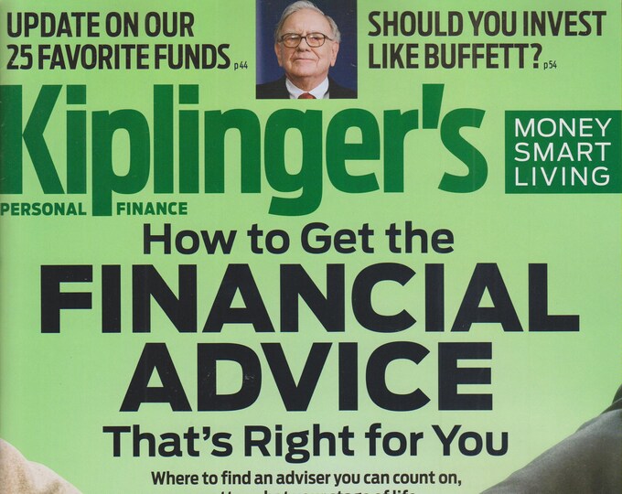 Kiplinger's May 2018  How To Get Financial Advice That's Right For You (Magazine: Personal Finance)