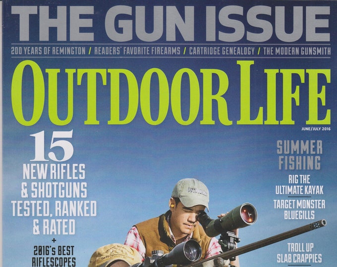 Outdoor Life June/July 2016 The Gun Issue (Magazine: Outdoor Sports)