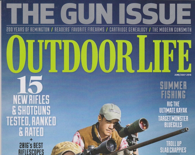 Outdoor Life June/July 2016 The Gun Issue (Magazine: Outdoor Sports)
