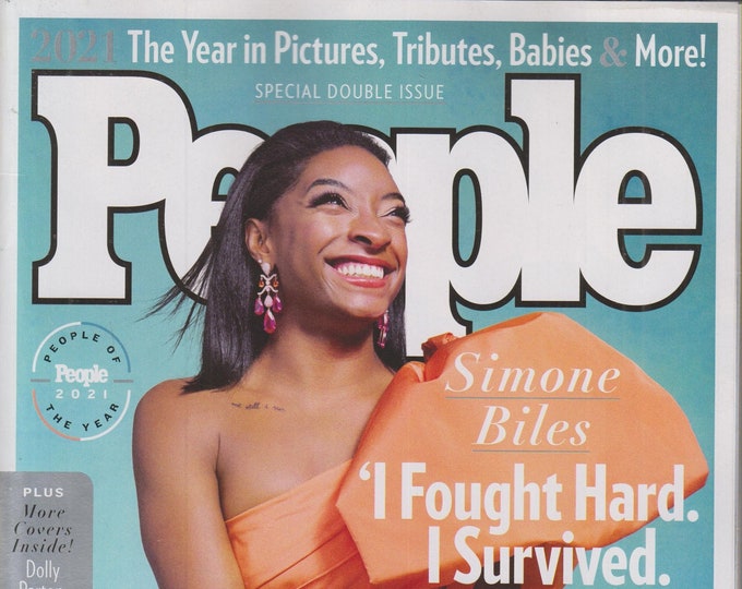 People December 13, 2021 Simone Biles, 2021 The Year in Pictures  (Magazine: Celebrity, General Interest)