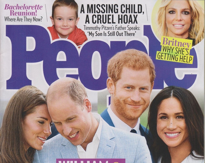 People April 22, 2019 William & Harry A Royal Rift  (Magazine: Celebrities)