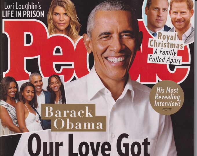 People December 7, 2020 Barack Obama - His Most Revealing Interview  (Magazine, Celebrities)