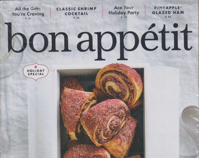 Bon Appetit December 2018/January 2019 Cookies!  Batchable, Swappable, Packable, & Shareable (Magazine:  Cooking)