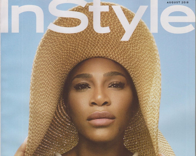 In Style August 2018 Serena Williams (Magazine Fashion)