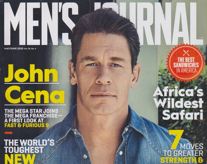 Men's Journal May/June 2020 John Cena  (Magazine: Men's)