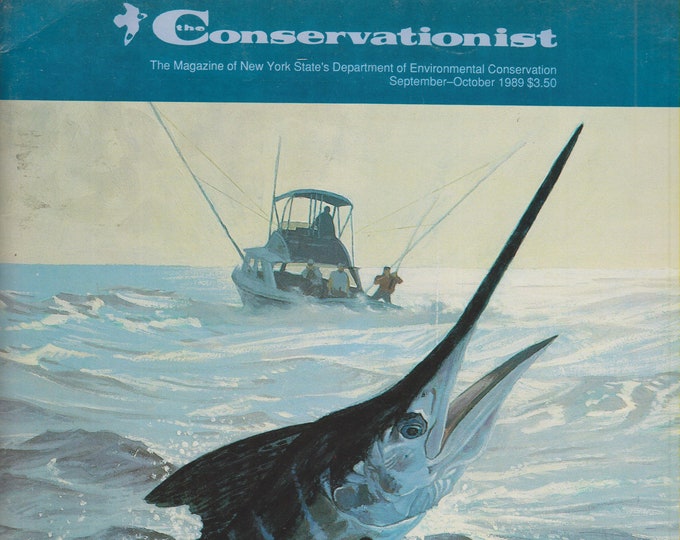 The Conservationist  September October 1989 Deep Sea Fishing; Dan Loge; Scenic Roads; Shawangunk Mountains (Magazine: Conservation, Nature)