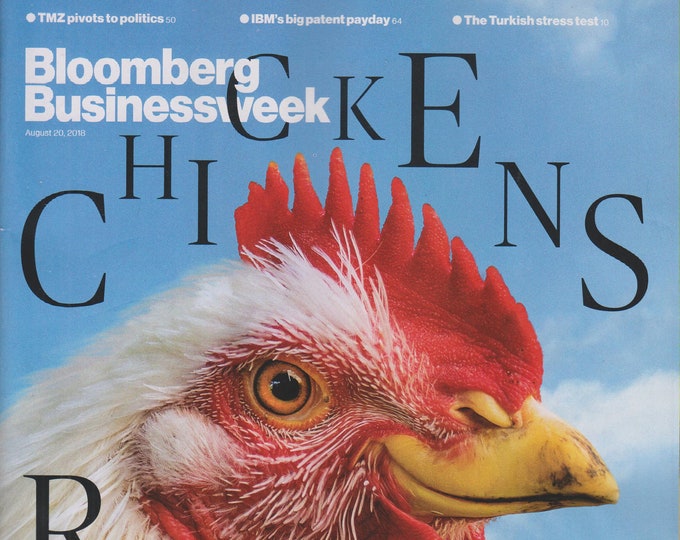 Bloomberg Businessweek August 20, 2018 Chickens Rejoice! Tyson Looks Beyond Meat