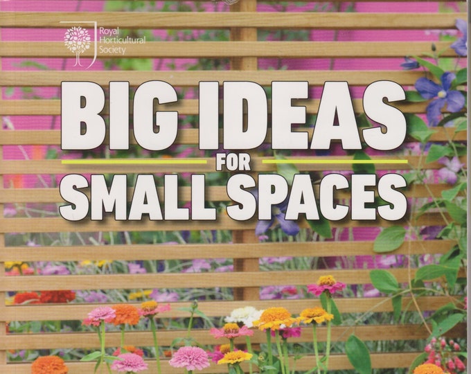 Big Ideas for Small Spaces  by Kay Maguire & Tony Woods (Softcover, Gardening, Garden Ideas)  2017