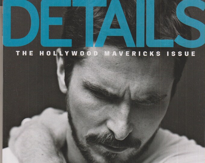 Details December 2013 January 2014 Christian Bale - The Hollywood Mavericks Issue  (Magazine: Men's, General Interest)